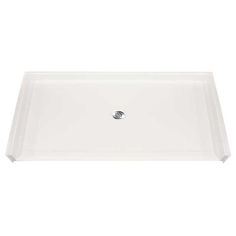 Base de douche à seuil simple l 60 po x p 50 po, Os