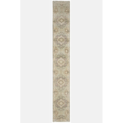 Oriental Area Rug in Gray