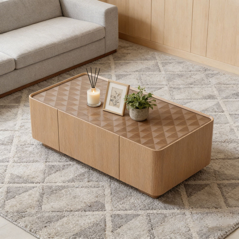 Table basse Modern, 46,8 po - Rectangulaire