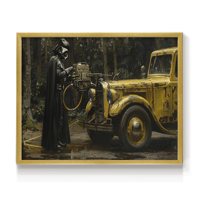 Floral Series-CCIX -Framed Print - Restickable
