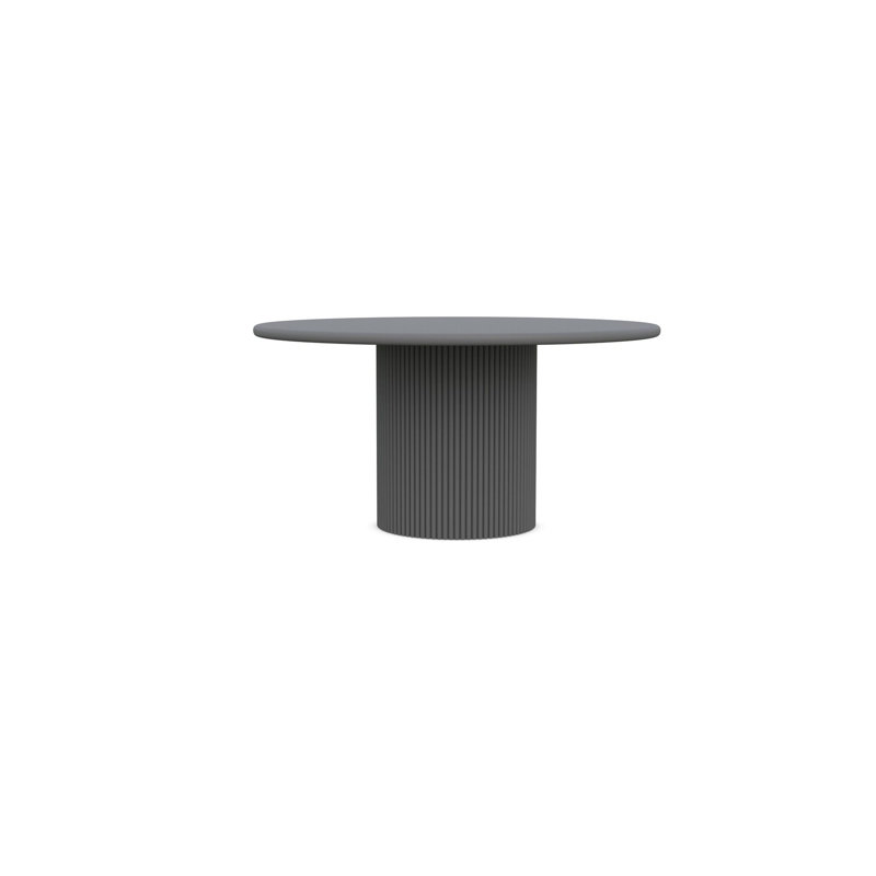 Palma 60" Dining Table White, Gray, Gray