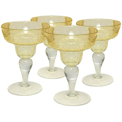Abingdon 8 oz. Handmade Margarita Glass Set