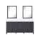 OVE Decors 71" Double Bathroom Vanity Set with Mirror