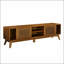 Meuble télé 67,9 po Mid-Century Modern Rattan-75321585