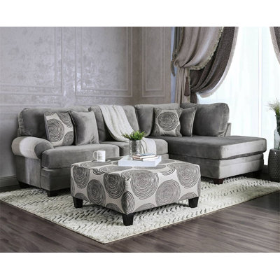 Finnick Upholstered L-Shaped Sectional Right Hand Facing