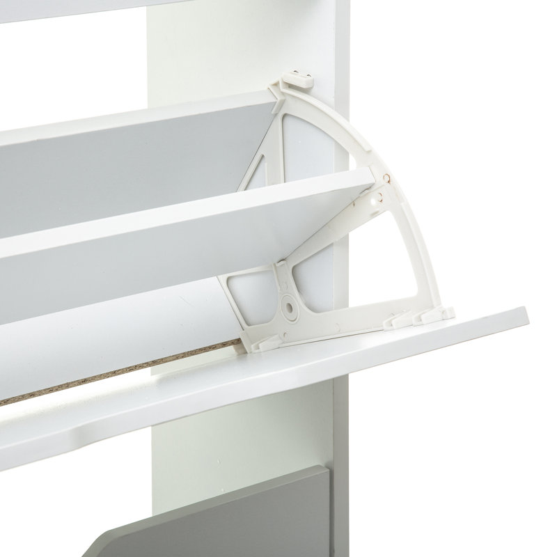 Shoe Storage Cabinet, White