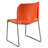 Oliverson 880 lb. Capacity Full Back Contoured Stack Chair with Powder Coated Sled Base-162887974-217618170