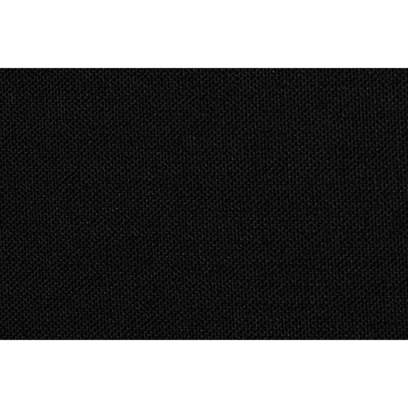 Canapé modulaire moderne avec méridienne et tissu en tissu d'ameublement en lin noir 4