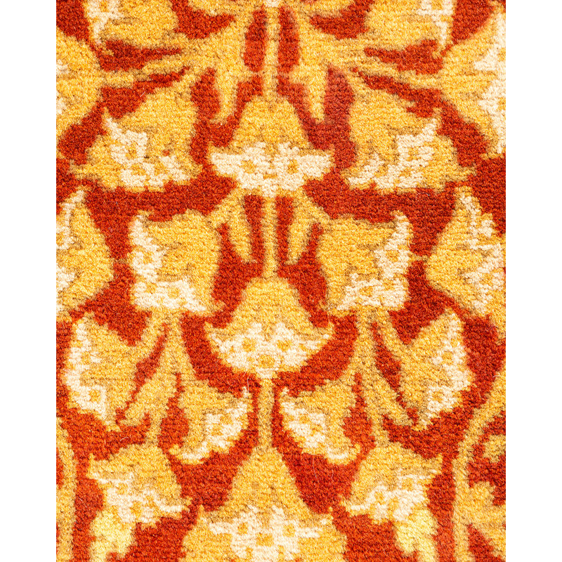 Classic One-of-a-Kind 2' 7" x 12' 6" Hand Knotted Area Rug