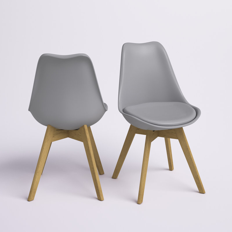Chaise d'appoint Hermina, Gris, 2