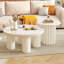 Ensemble de 2 tables basses rondes