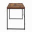 Bureau d'écriture rectangulaire avec pieds en métal-1376506062