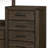 Commode double 5 tiroirs avec miroir Marylu