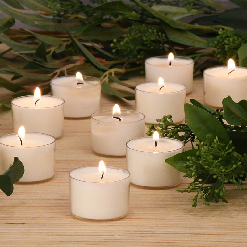 8 Hour Tea Light Candles - 30 Count