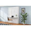 Grand lit escamotable, lit escamotable à armoire de 68 pouces avec bureau, parfait pour la chambre d'amis, le bureau, le blanc (ancien sku: BS530192AAC)