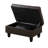Faux Leather Ottoman-1103851050-1103851054
