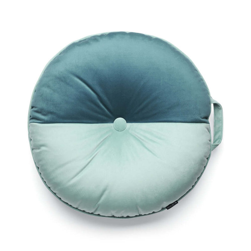 Ombre Velvet Throw Pillow