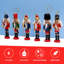 13cm Solid Colour Wood Christmas Hanging Figurine Ornament