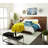 Walnut Solid Wood Panel Headboard-52014591