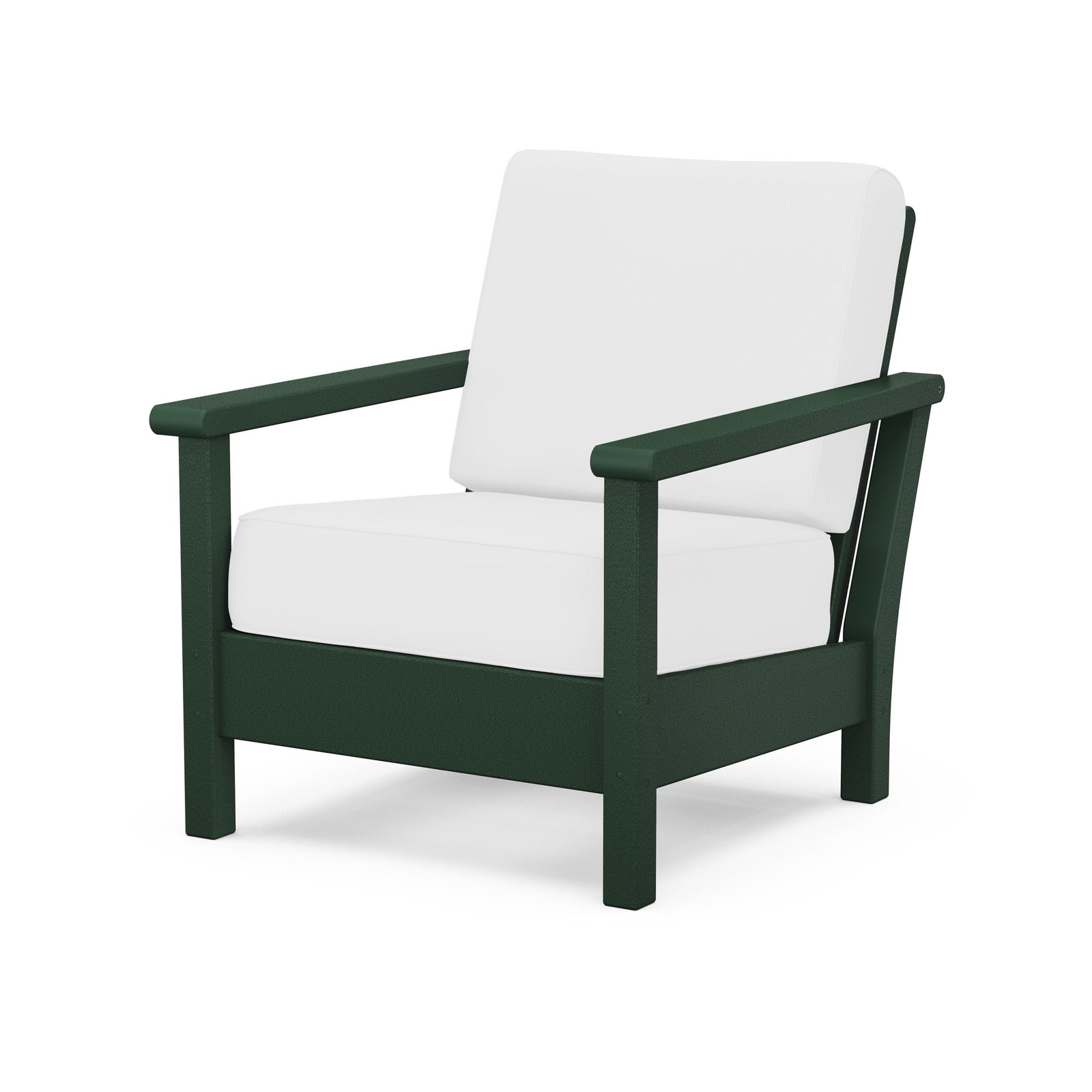 Harbour Patio Lounge Chair, Weathered Tweed, Green
