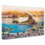 Skyline Of Rio De Janeiro In Brazil In Abstract - Wrapped Canvas-55338399