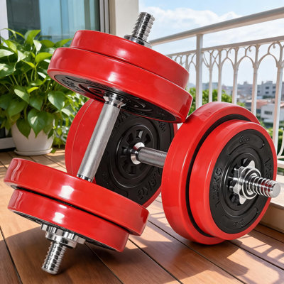 Dual Use Adjustable Fitness Set, Including Pole And Buckle, Creating An Exclusive Strength Training Space At Home