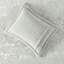 Grey Comforter With Smooth Crushed Velvet And Texture For Full/queen Featuring Delicate Warm
