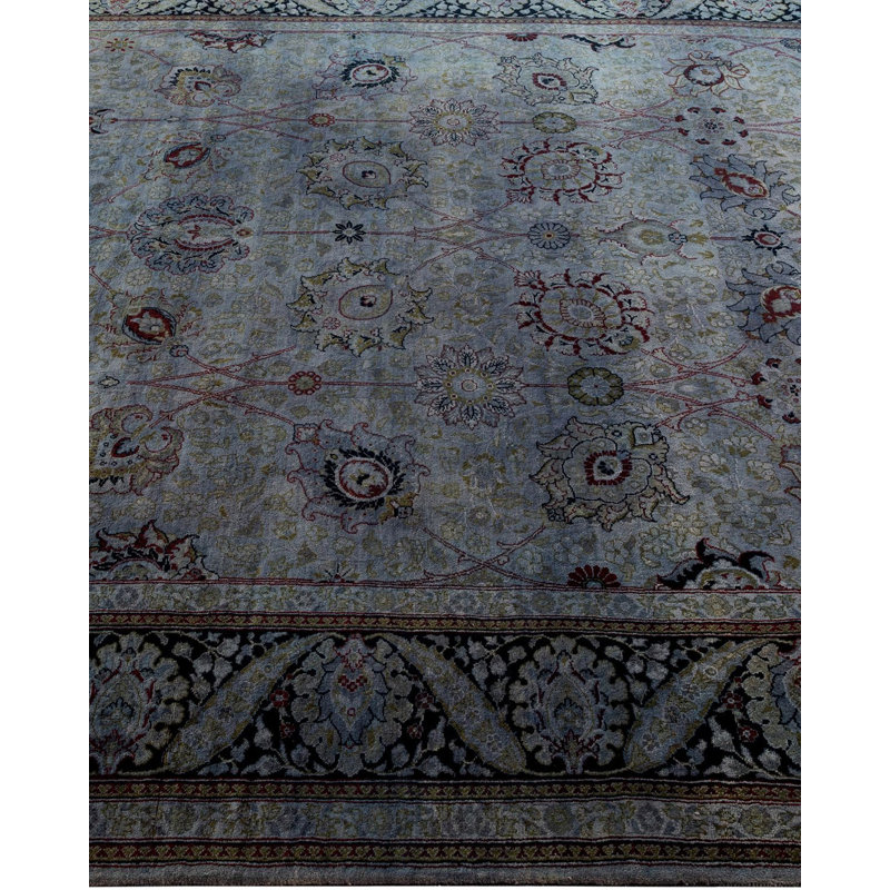 Fine Vibrance One-of-a-Kind 6' 4" X 9' 7" Hand Knotted Area Rug