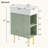 Bathroom vanity with Right side storage