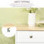 Buffet de comptoir en bois massif, armoire de rangement pour la cuisine, armoire à café avec 3 tiroirs, portes et tablette réglable, blanc-2068528496