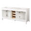 Meuble-lavabo double 72 po avec plateau Ajdina