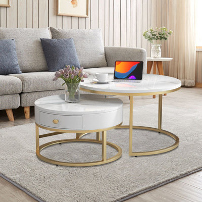 Adeliah Frame Coffee Table with Storage
