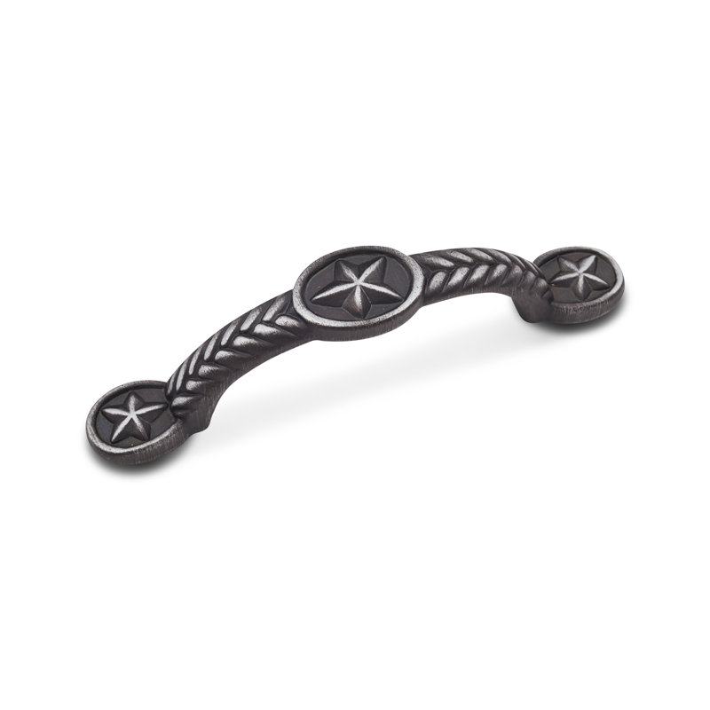 Poignée arche 3 po Rugged Star Series CP, Nickel vieilli