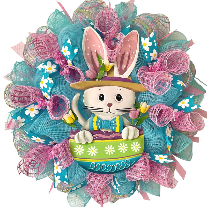 Couronne de œuf de Pâques pour chat
