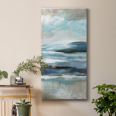 Distant Drama II - peinture sur toile tendue
