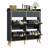 24 Pairs Shoe Cabinet With 4 Flip Drawers & 2 Drawers For Entryway-1984272764