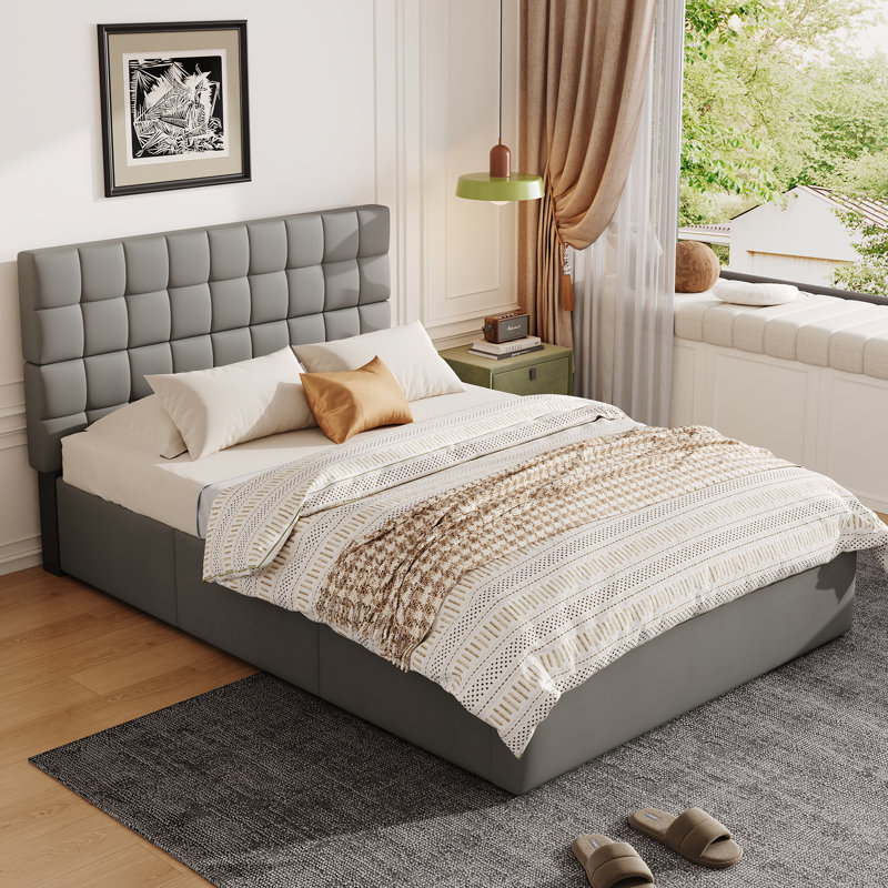 Upholstered Ottoman Bed