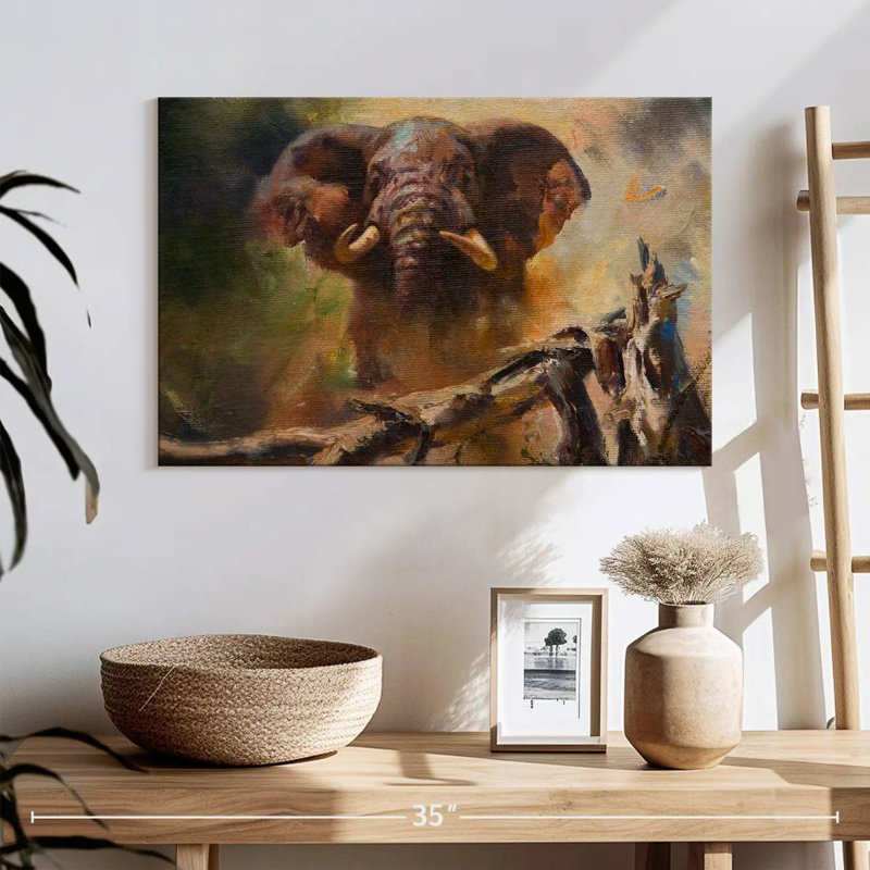 Brampt Elephant's Dream, 16" H x 24" W