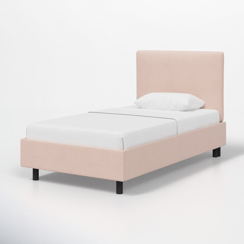 Lit plateforme Sawyer, Double, Classic Blush Performance Velvet