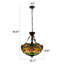 Luminaire suspendu 3 lumières Canora