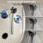 CASAINC Dual shower Head with Magnetix Showerhead And Three-Function Handheld Shower System