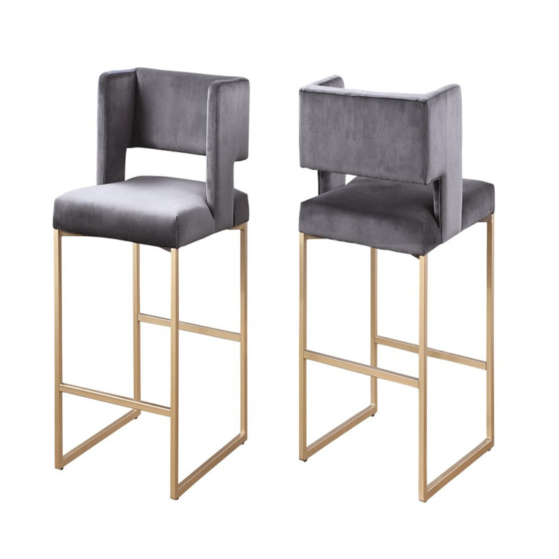 Tabouret 25 comptoirs, Gris
