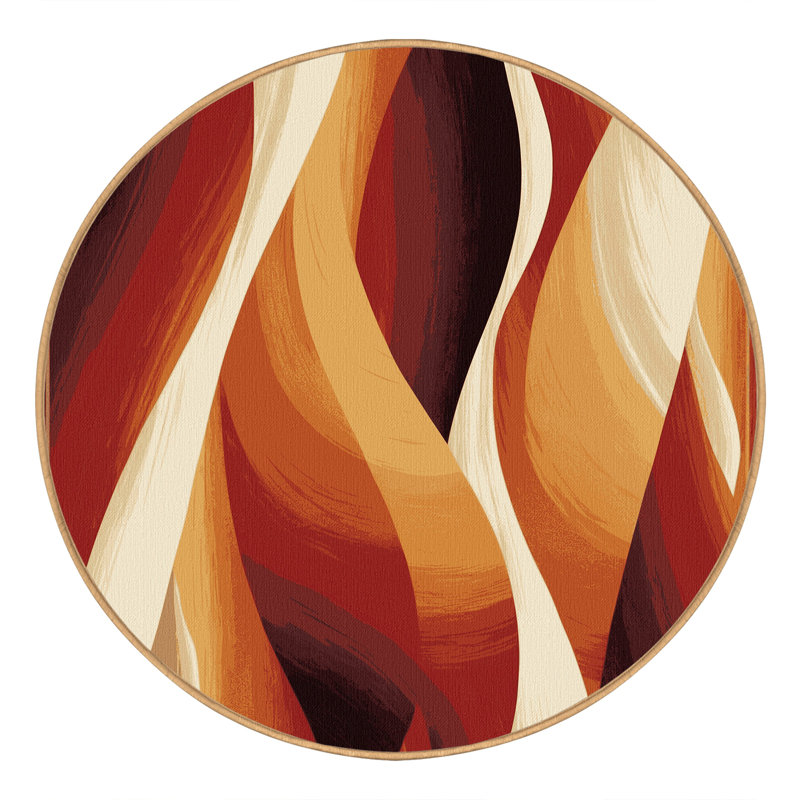 Windswept Echoes Rug, Round 8'