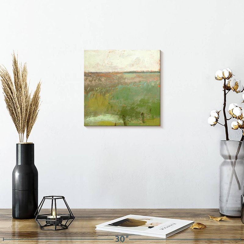 Rustic Landscape I, 10" H x 10" W
