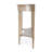 Pattie 54" Console Table with Lower Shelf, Antique Beige-56491202