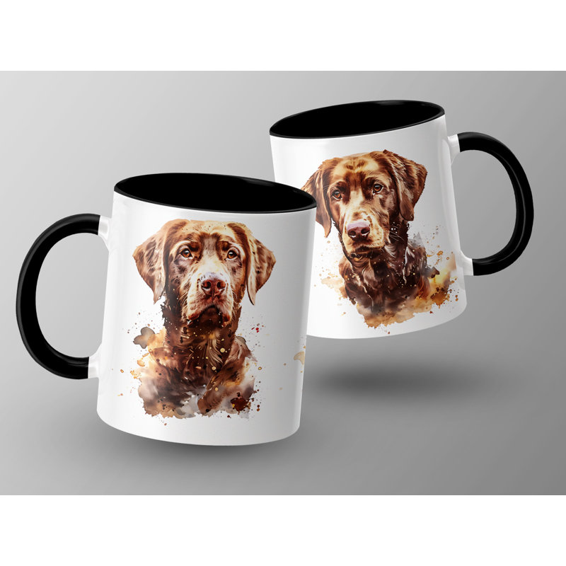 Ceramic Coffee Mug, 2, Black