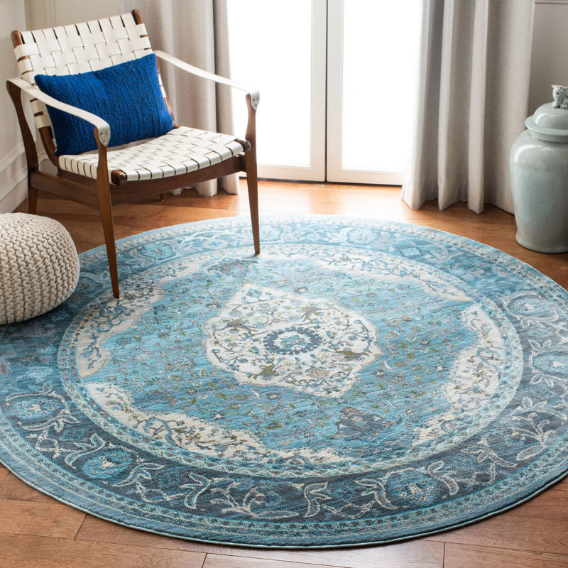 Tapis oriental Marques Performance, Rond 6 pi 7 po