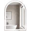 Miroir de salle de bain mural à DEL-798940414