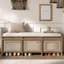 Fabric Upholstered Bench-134702201
