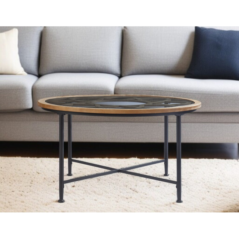 Table basse ronde 33 po Gracie Mills